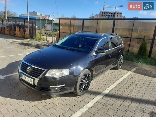 Черный Фольксваген Пассат, объемом двигателя 2 л и пробегом 299 тыс. км за 7000 $, фото 1 на Automoto.ua
