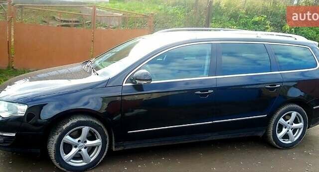 Черный Фольксваген Пассат, объемом двигателя 2 л и пробегом 302 тыс. км за 6300 $, фото 1 на Automoto.ua