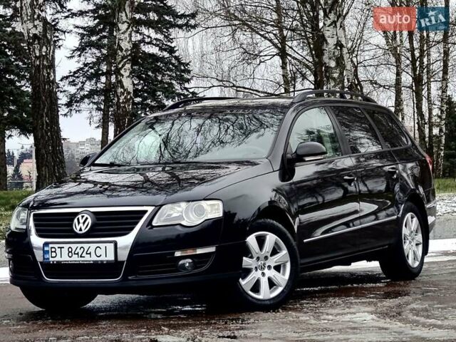 Черный Фольксваген Пассат, объемом двигателя 2 л и пробегом 265 тыс. км за 7199 $, фото 1 на Automoto.ua