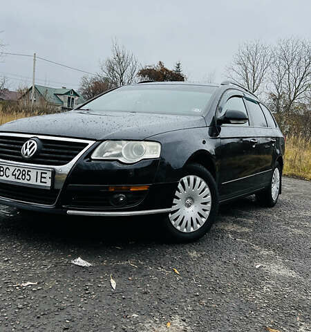 Черный Фольксваген Пассат, объемом двигателя 1.97 л и пробегом 343 тыс. км за 5500 $, фото 1 на Automoto.ua
