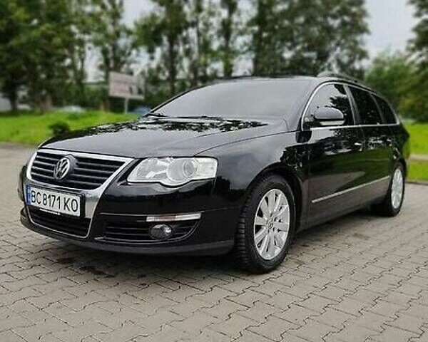 Черный Фольксваген Пассат, объемом двигателя 2 л и пробегом 220 тыс. км за 8000 $, фото 1 на Automoto.ua