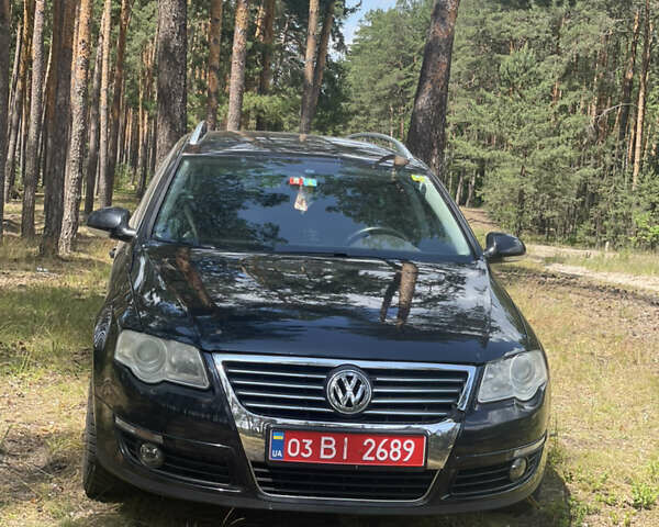 Черный Фольксваген Пассат, объемом двигателя 2 л и пробегом 198 тыс. км за 4900 $, фото 1 на Automoto.ua