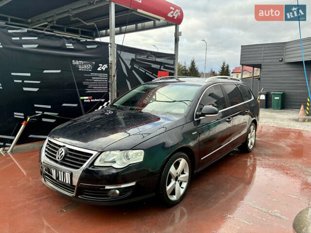 Черный Фольксваген Пассат, объемом двигателя 2 л и пробегом 264 тыс. км за 7600 $, фото 1 на Automoto.ua