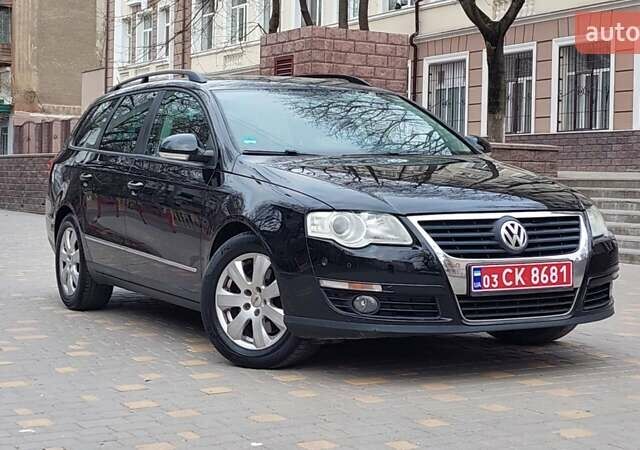 Черный Фольксваген Пассат, объемом двигателя 2 л и пробегом 221 тыс. км за 8222 $, фото 1 на Automoto.ua