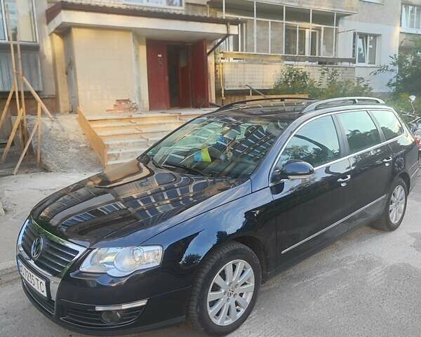 Черный Фольксваген Пассат, объемом двигателя 1.97 л и пробегом 344 тыс. км за 7000 $, фото 1 на Automoto.ua