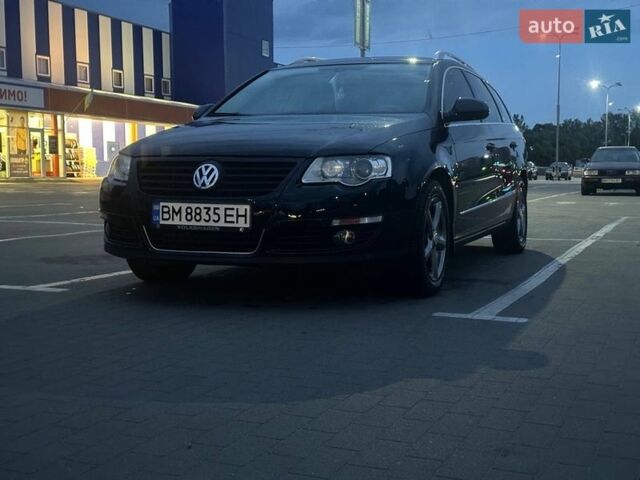 Черный Фольксваген Пассат, объемом двигателя 2 л и пробегом 222 тыс. км за 7500 $, фото 1 на Automoto.ua
