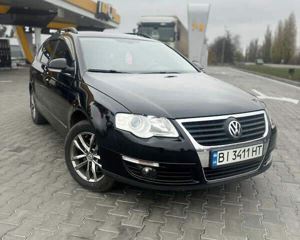 Черный Фольксваген Пассат, объемом двигателя 1.6 л и пробегом 280 тыс. км за 6800 $, фото 1 на Automoto.ua