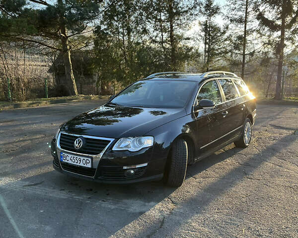 Черный Фольксваген Пассат, объемом двигателя 2 л и пробегом 298 тыс. км за 9100 $, фото 1 на Automoto.ua