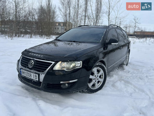 Черный Фольксваген Пассат, объемом двигателя 1.97 л и пробегом 332 тыс. км за 7500 $, фото 1 на Automoto.ua
