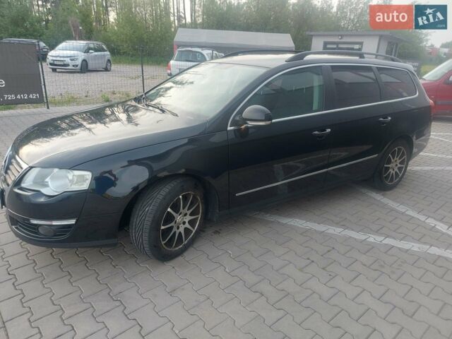 Черный Фольксваген Пассат, объемом двигателя 1.97 л и пробегом 220 тыс. км за 8000 $, фото 1 на Automoto.ua