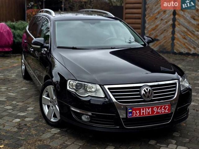 Черный Фольксваген Пассат, объемом двигателя 2 л и пробегом 225 тыс. км за 8800 $, фото 1 на Automoto.ua