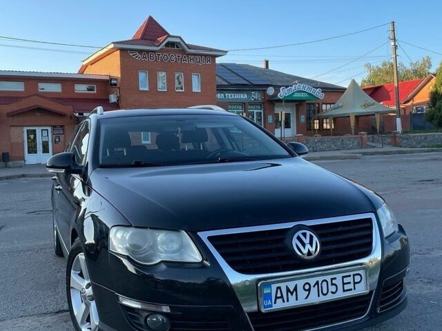 Черный Фольксваген Пассат, объемом двигателя 1.97 л и пробегом 250 тыс. км за 6000 $, фото 1 на Automoto.ua
