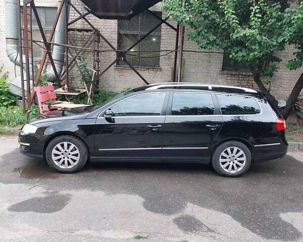 Черный Фольксваген Пассат, объемом двигателя 1.97 л и пробегом 274 тыс. км за 7500 $, фото 1 на Automoto.ua