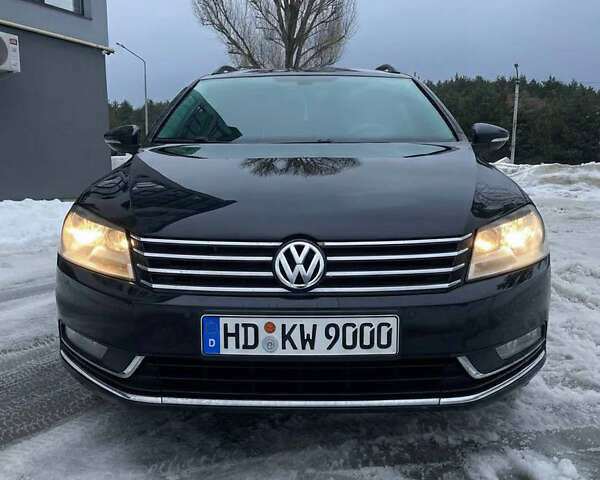 Черный Фольксваген Пассат, объемом двигателя 2 л и пробегом 370 тыс. км за 9400 $, фото 1 на Automoto.ua