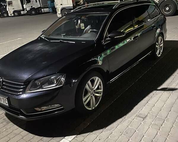 Черный Фольксваген Пассат, объемом двигателя 2 л и пробегом 250 тыс. км за 10700 $, фото 1 на Automoto.ua