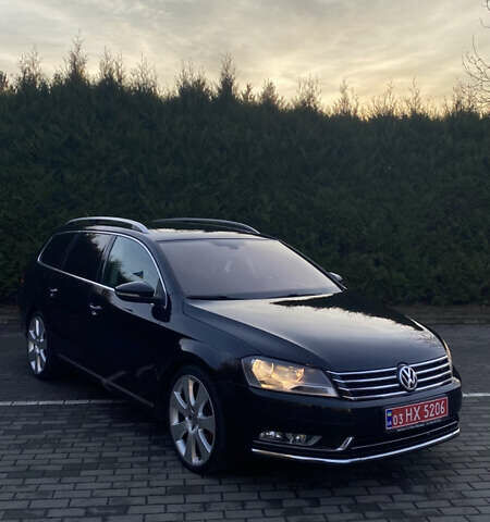 Черный Фольксваген Пассат, объемом двигателя 2 л и пробегом 213 тыс. км за 13500 $, фото 1 на Automoto.ua