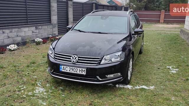 Черный Фольксваген Пассат, объемом двигателя 2 л и пробегом 280 тыс. км за 11500 $, фото 1 на Automoto.ua