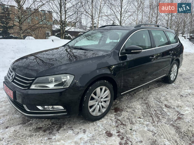 Черный Фольксваген Пассат, объемом двигателя 2 л и пробегом 200 тыс. км за 14400 $, фото 1 на Automoto.ua