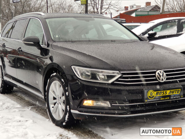 Черный Фольксваген Пассат, объемом двигателя 2 л и пробегом 280 тыс. км за 13600 $, фото 1 на Automoto.ua