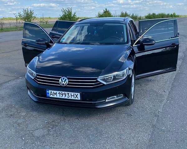 Черный Фольксваген Пассат, объемом двигателя 1.97 л и пробегом 342 тыс. км за 13700 $, фото 1 на Automoto.ua