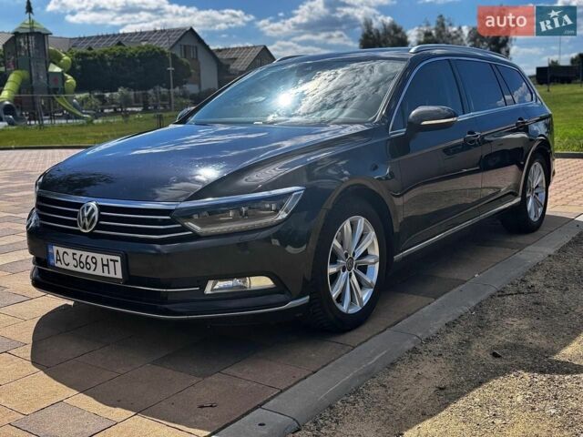 Черный Фольксваген Пассат, объемом двигателя 1.97 л и пробегом 288 тыс. км за 15000 $, фото 1 на Automoto.ua