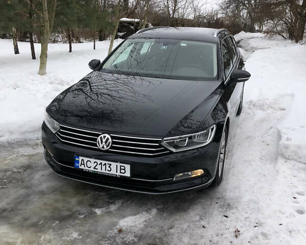 Черный Фольксваген Пассат, объемом двигателя 2 л и пробегом 262 тыс. км за 14750 $, фото 1 на Automoto.ua