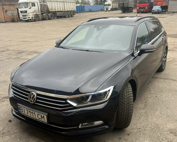 Черный Фольксваген Пассат, объемом двигателя 1.97 л и пробегом 216 тыс. км за 21000 $, фото 1 на Automoto.ua