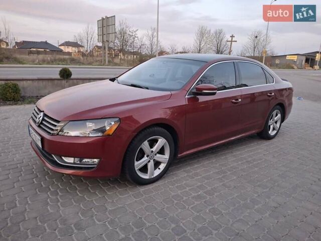 Красный Фольксваген Пассат, объемом двигателя 1.8 л и пробегом 98 тыс. км за 9500 $, фото 1 на Automoto.ua
