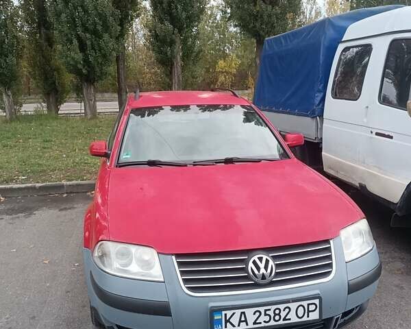 Красный Фольксваген Пассат, объемом двигателя 1.98 л и пробегом 241 тыс. км за 4500 $, фото 1 на Automoto.ua