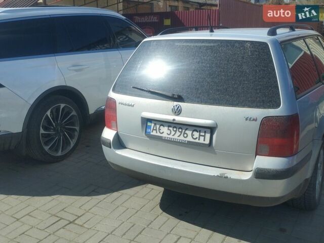Серый Фольксваген Пассат, объемом двигателя 1.9 л и пробегом 347 тыс. км за 3850 $, фото 1 на Automoto.ua