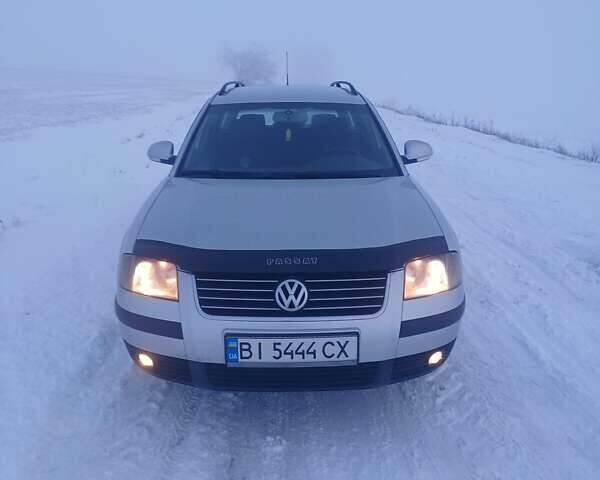 Серый Фольксваген Пассат, объемом двигателя 1.9 л и пробегом 344 тыс. км за 5300 $, фото 1 на Automoto.ua