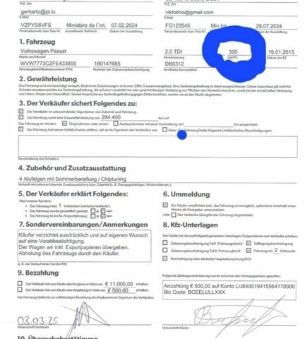 Серый Фольксваген Пассат, объемом двигателя 1.97 л и пробегом 302 тыс. км за 21000 $, фото 1 на Automoto.ua