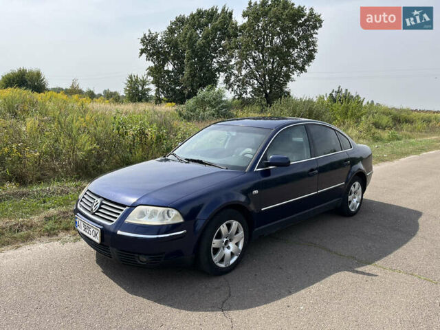 Синий Фольксваген Пассат, объемом двигателя 1.9 л и пробегом 390 тыс. км за 4500 $, фото 1 на Automoto.ua
