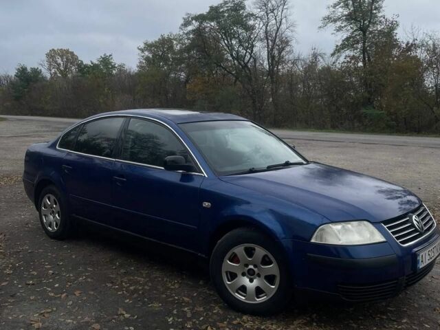 Синий Фольксваген Пассат, объемом двигателя 1.9 л и пробегом 289 тыс. км за 4500 $, фото 1 на Automoto.ua