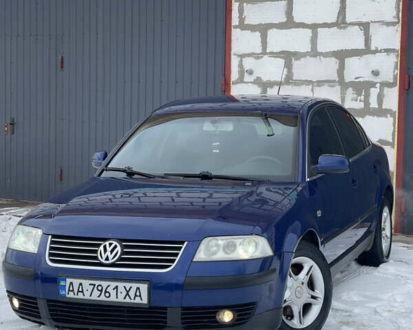 Синий Фольксваген Пассат, объемом двигателя 1.98 л и пробегом 376 тыс. км за 3999 $, фото 1 на Automoto.ua