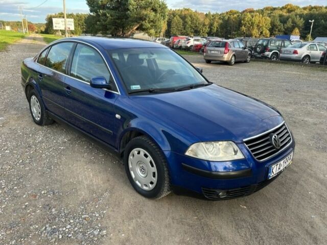 Синий Фольксваген Пассат, объемом двигателя 1.9 л и пробегом 320 тыс. км за 1300 $, фото 1 на Automoto.ua