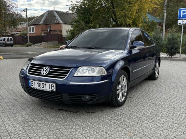 Синий Фольксваген Пассат, объемом двигателя 2 л и пробегом 253 тыс. км за 5200 $, фото 1 на Automoto.ua