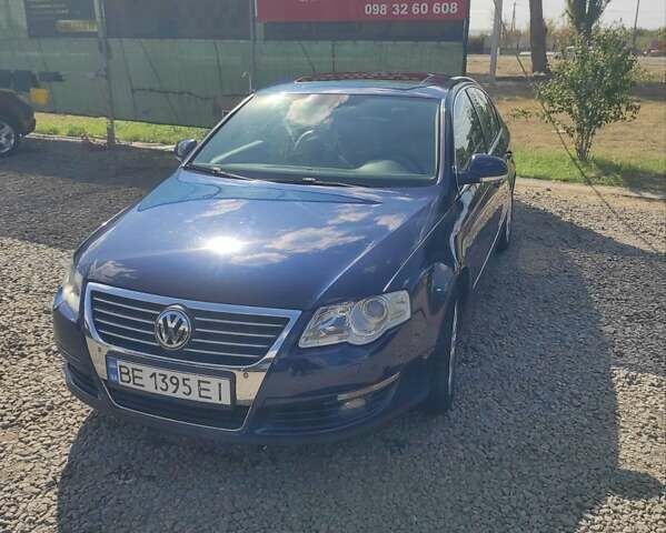 Синий Фольксваген Пассат, объемом двигателя 2 л и пробегом 257 тыс. км за 5200 $, фото 1 на Automoto.ua