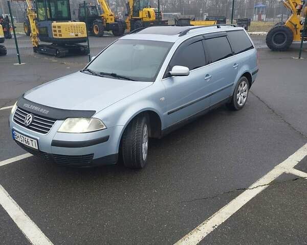 Синий Фольксваген Пассат, объемом двигателя 1.9 л и пробегом 417 тыс. км за 4500 $, фото 1 на Automoto.ua