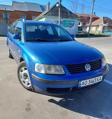 Синий Фольксваген Пассат, объемом двигателя 1.9 л и пробегом 440 тыс. км за 3400 $, фото 1 на Automoto.ua