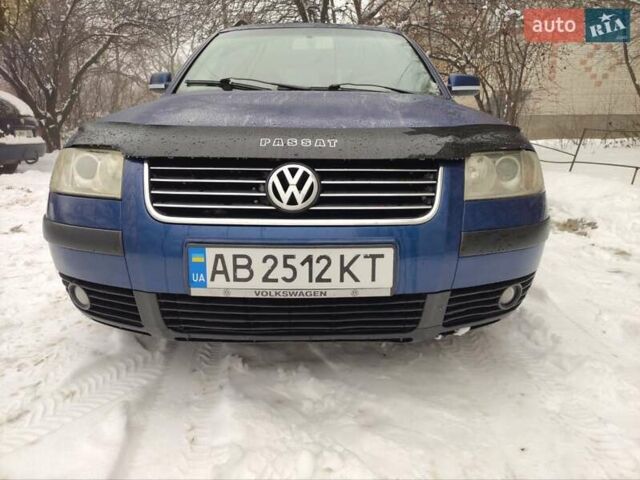 Синий Фольксваген Пассат, объемом двигателя 1.9 л и пробегом 447 тыс. км за 3900 $, фото 1 на Automoto.ua
