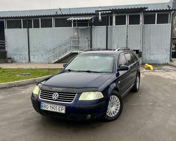 Синий Фольксваген Пассат, объемом двигателя 1.9 л и пробегом 284 тыс. км за 3000 $, фото 1 на Automoto.ua