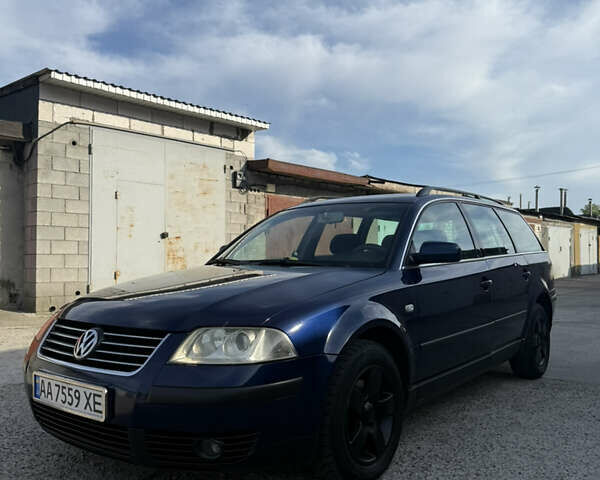 Синий Фольксваген Пассат, объемом двигателя 1.9 л и пробегом 398 тыс. км за 3850 $, фото 1 на Automoto.ua