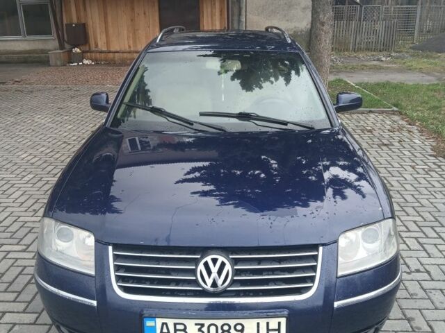 Синий Фольксваген Пассат, объемом двигателя 1.9 л и пробегом 412 тыс. км за 5100 $, фото 1 на Automoto.ua