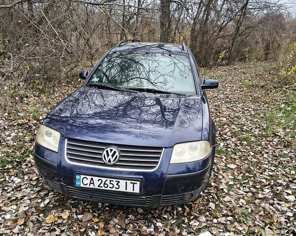 Синий Фольксваген Пассат, объемом двигателя 1.9 л и пробегом 431 тыс. км за 3500 $, фото 1 на Automoto.ua