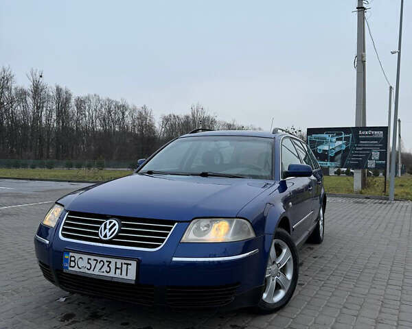 Синий Фольксваген Пассат, объемом двигателя 1.9 л и пробегом 450 тыс. км за 3550 $, фото 1 на Automoto.ua