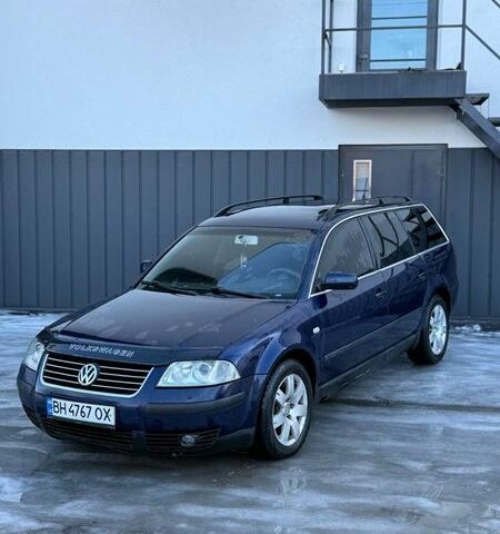 Синий Фольксваген Пассат, объемом двигателя 1.9 л и пробегом 341 тыс. км за 3900 $, фото 1 на Automoto.ua
