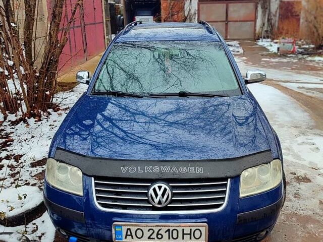 Синий Фольксваген Пассат, объемом двигателя 1.9 л и пробегом 347 тыс. км за 4300 $, фото 1 на Automoto.ua