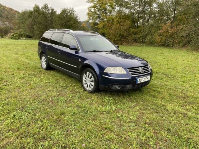 Синий Фольксваген Пассат, объемом двигателя 1.9 л и пробегом 280 тыс. км за 3500 $, фото 1 на Automoto.ua