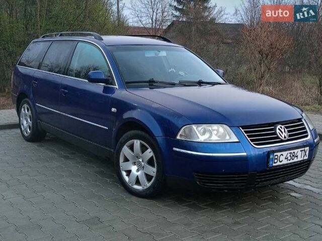 Синий Фольксваген Пассат, объемом двигателя 2.5 л и пробегом 421 тыс. км за 3650 $, фото 1 на Automoto.ua